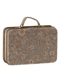 Small suitcase, blossom - grey