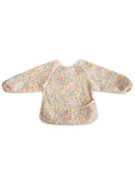 Long sleeve bib - pastel blooms