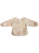 Long sleeve bib - pastel blooms