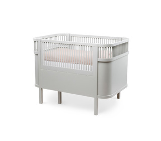 The Sebra bed, baby & jr., stone grey - Sebra