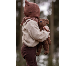 Floppy animal bear, small - brown - Senger Naturwelt