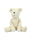 Floppy animal bear, small - white